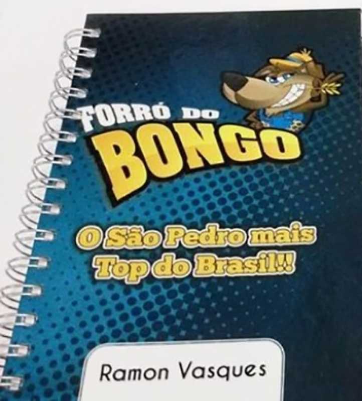 caderno tipo moleskine personalizado Boca do Rio