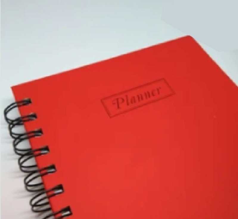 fornecedor de cadernos agendas personalizados Bonfim