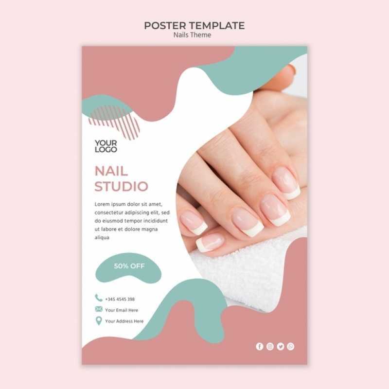 impressão de banner personalizado para manicure Jauá