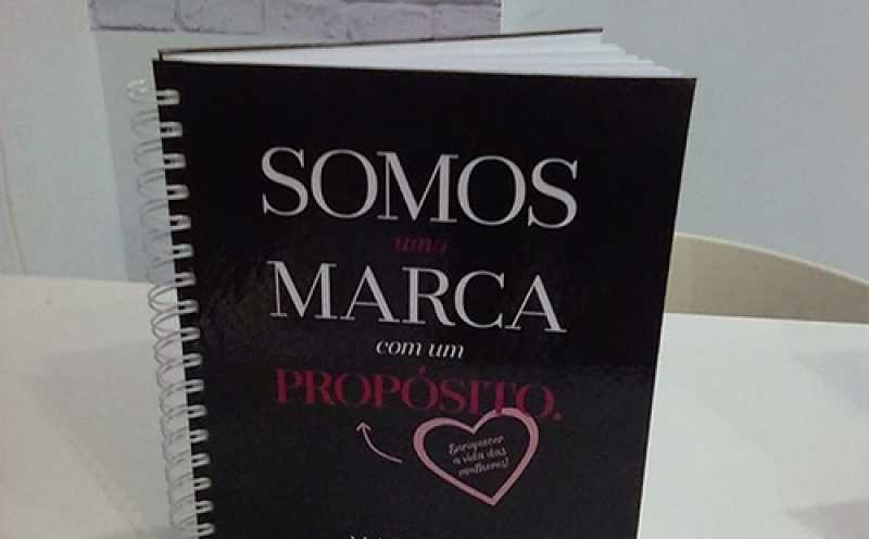 onde comprar caderno agenda personalizado Marechal Rondon